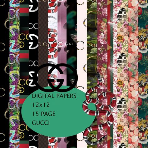 gucci paper digital print|gucci wallpaper for home.